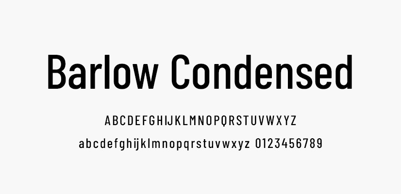 Barlow Condensed