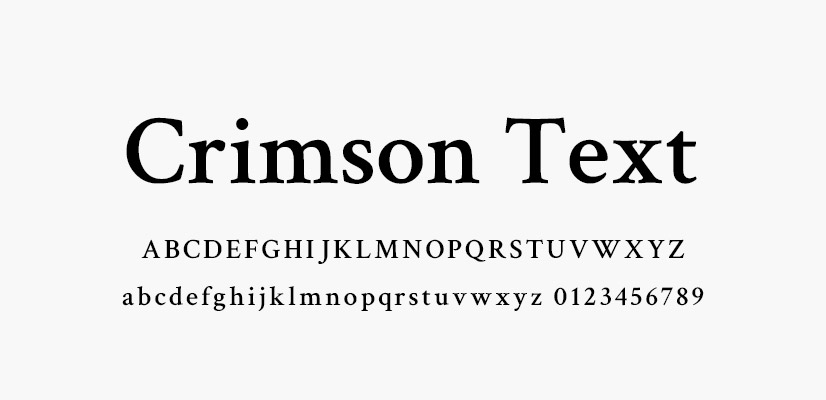 Crimson Text