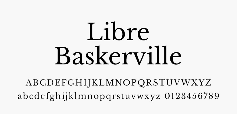 Libre Baskerville