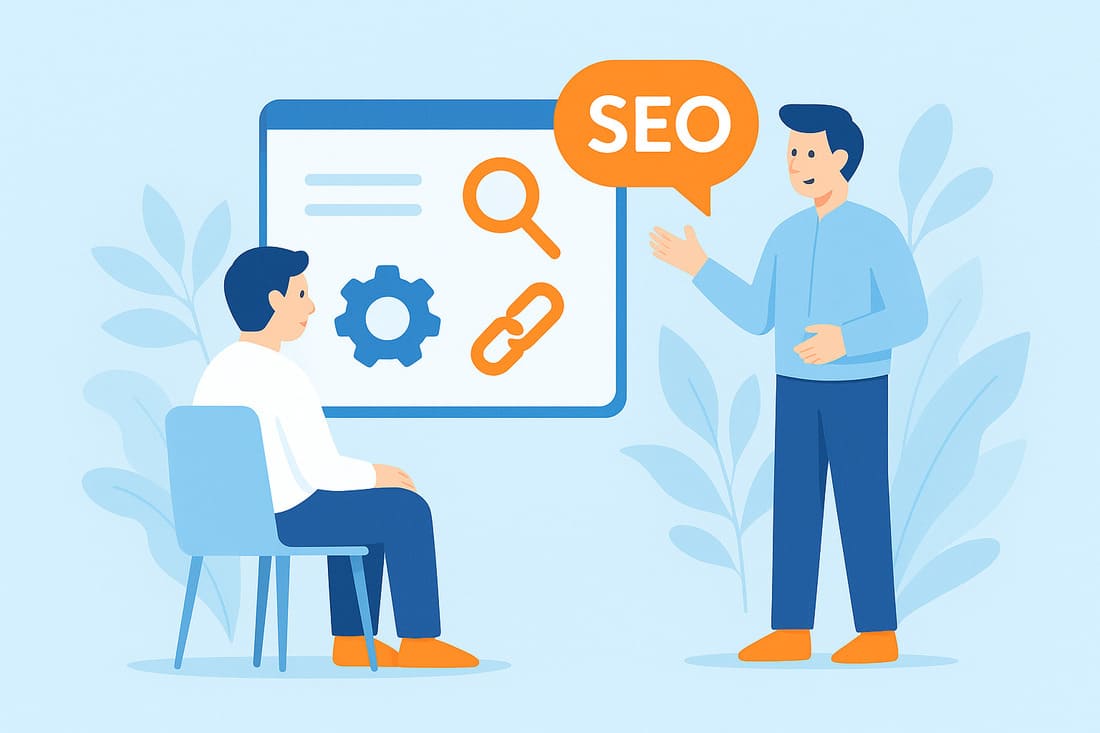 SEO専門用語をかみ砕いて話せる