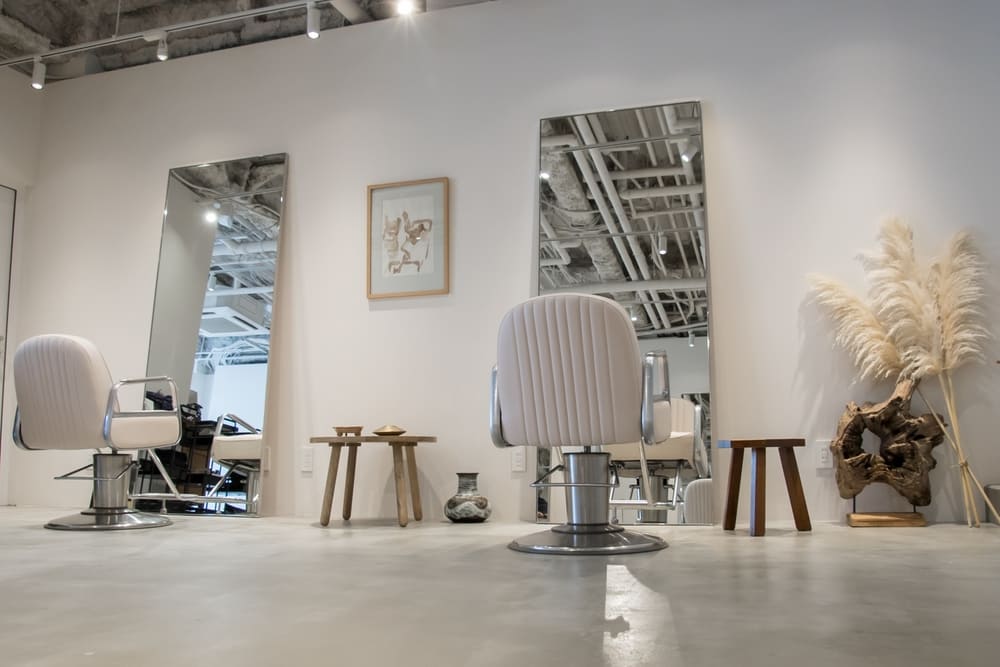 美容室の店内イメージ