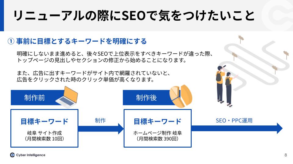 リニューアルの際にSEOで気をつけたいこと
