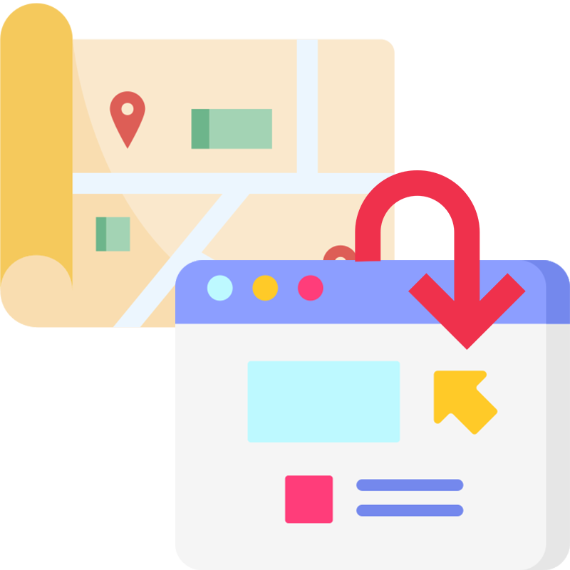 マップとサイトのギャップ