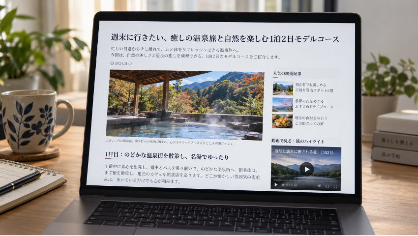 写真や動画の入った記事